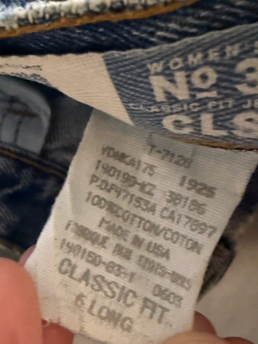 Vintage Gap #3 Classic Fit Light Blue distressed Denim Jeans 100% Cotton - Picture 5 of 14